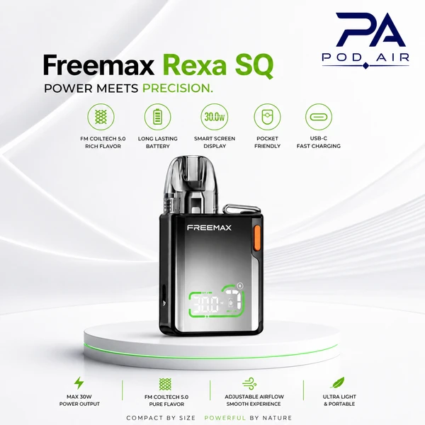 پاد سیستم فری‌مکس رکسا اس‌کیو | Freemax Rexa SQ